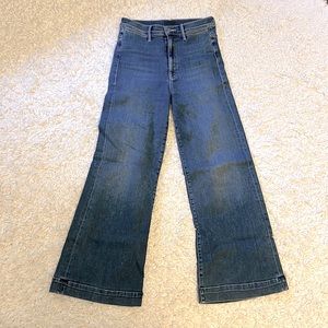 Mother Ankle Flare Jeans